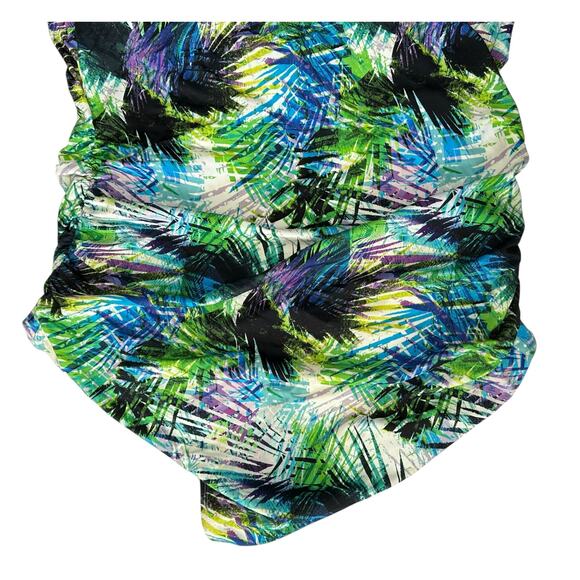 Torrid Underwire Lace-Up One Piece Swimsuit Cool Tropical Plus Size 4X - Picture 10 of 14